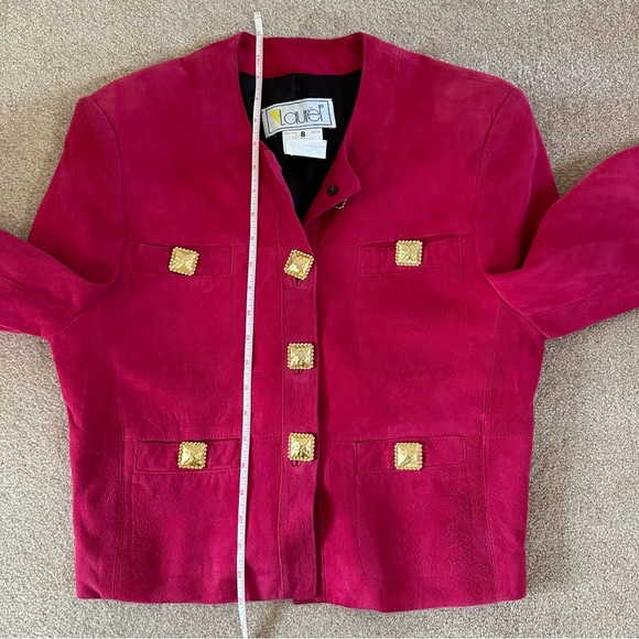 Vintage Suede Boxy Blazer -Laurèl - Picture 2 of 8